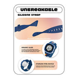 SPIKY Digital Sports Watch for Kids (Blue) | Multifunctional with Luminous Display & Alarm | Water Resistant & Printed Silicone Strap | Best Birthday Gift Wrist Watches for Boys & Girls | Age 2-14 Yrs