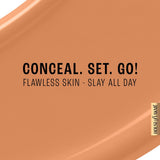 Lakme Powerplay Priming Concealer Built in Primer, Hydrating, Conceals Dark Circles 30 Cinnamon, 5.4ml (Fashionista Collection)