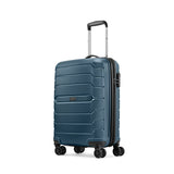 Aristocrat Liberty Cabin (Carry-On) Trolley Bag, 58Cm | Combination Lock | 8 Wheels | 3 Years International Warranty | Spanish Blue