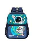 Astronaut I 25L Unisex Stylish &Trendy Water Resistant printed Bag, College travel Backpack, School Bag for boys & girls (Blue)