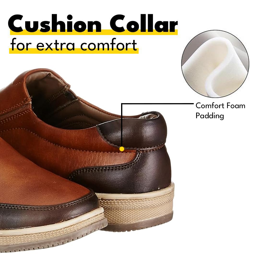 Centrino Loafers for Men Causal | Casual Shoes for Men | Soft Cushioned Insole| Moccasins | Lighweight Shoes (3392)