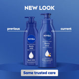 NIVEA Nourishing Body Milk 600ml Body Lotion with Hyaluronic Acid | 72Hr Hydration | Deep Moisture Care for Very Dry Skin | Enriched with Almond Oil | Smooth, Radiant & Healthy Looking Skin Care