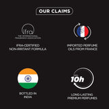 Bella Vita Luxury Long Lasting Men Gift Set | Perfume for Man | Gift for Man | 4x20ml | Woody, Citrusy, Oud Premium Fragrance | KLUB, OUD, CEO, G.O.A.T