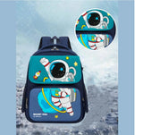 Astronaut I 25L Unisex Stylish &Trendy Water Resistant printed Bag, College travel Backpack, School Bag for boys & girls (Blue)