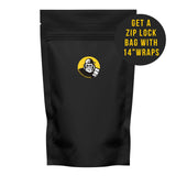 Muscleape Wrist Wraps for Gym | SuperFabric Strength Support Straps for Heavy Lifting, CrossFit & Powerlifting | Adjustable Compression Wrist Support for atheletes– Superb Workout Wrist Stability & Protection. (Bumblebee, 14 Inche)