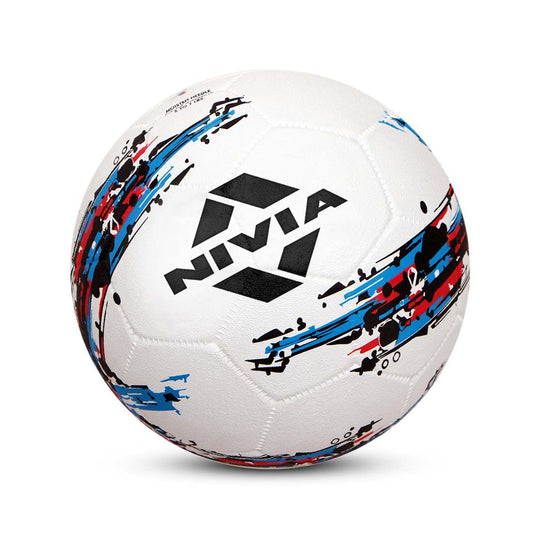 Nivia Storm Football - Size 5 (White), Rubber