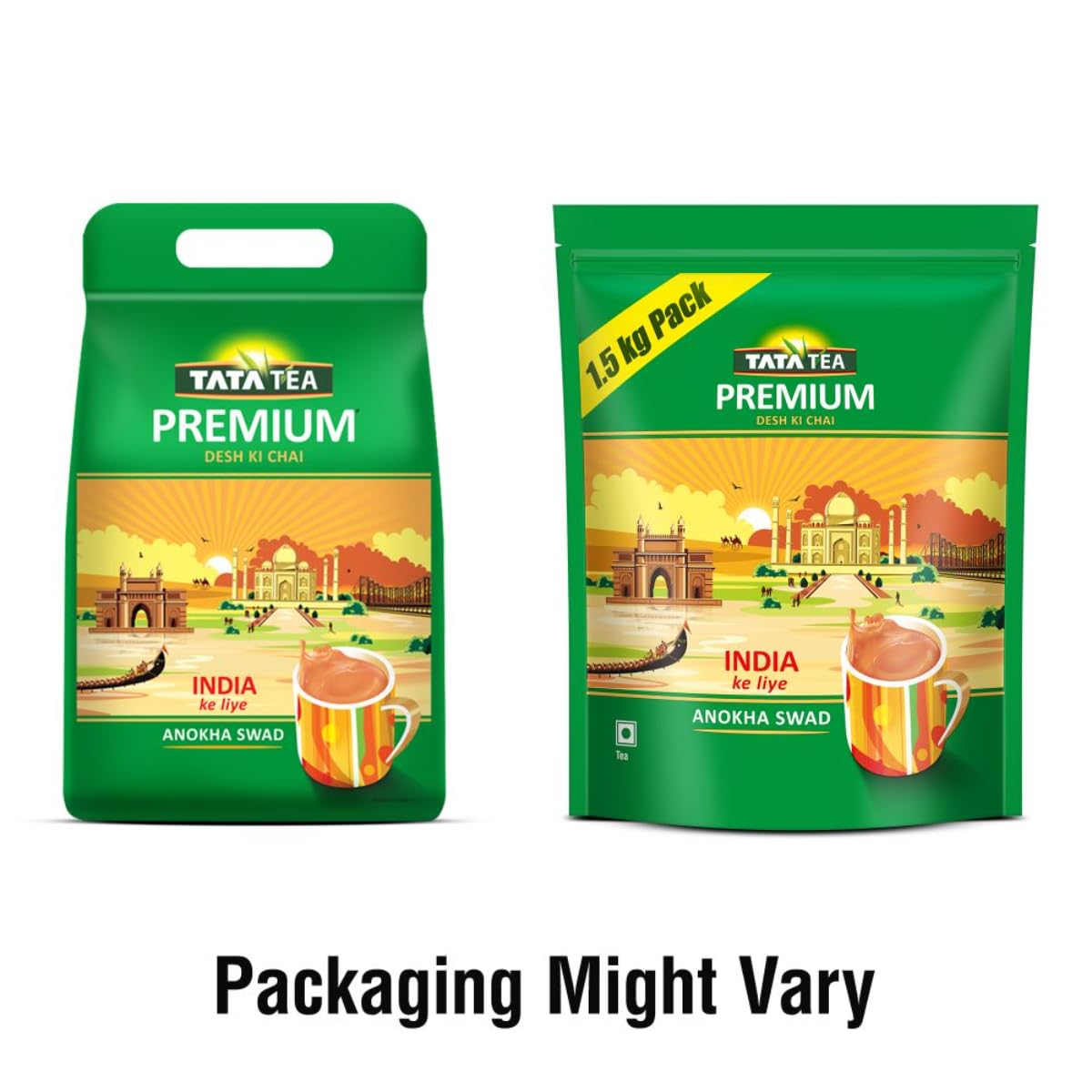 Tata Tea Premium 1.5kg, Desh Ki Chai, Unique Blend Crafted For Chai Lovers Across India, Black Tea, Loose Leaves