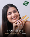 Indus Valley Bio Organic Sandalwood Face Pack Powder Lightens Suntan, Dark Spots & Pigmentation Prevents Acne Breakouts Enriched with Chandan Powder for Glowing Skin & Tan Removal (200g)