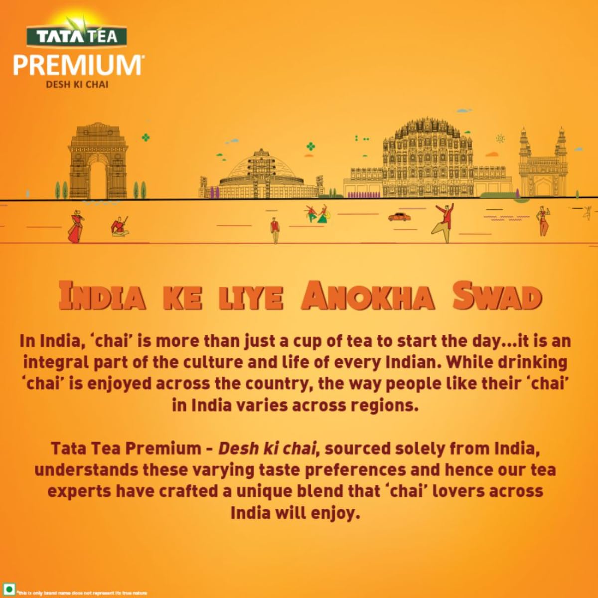 Tata Tea Premium 1.5kg, Desh Ki Chai, Unique Blend Crafted For Chai Lovers Across India, Black Tea, Loose Leaves