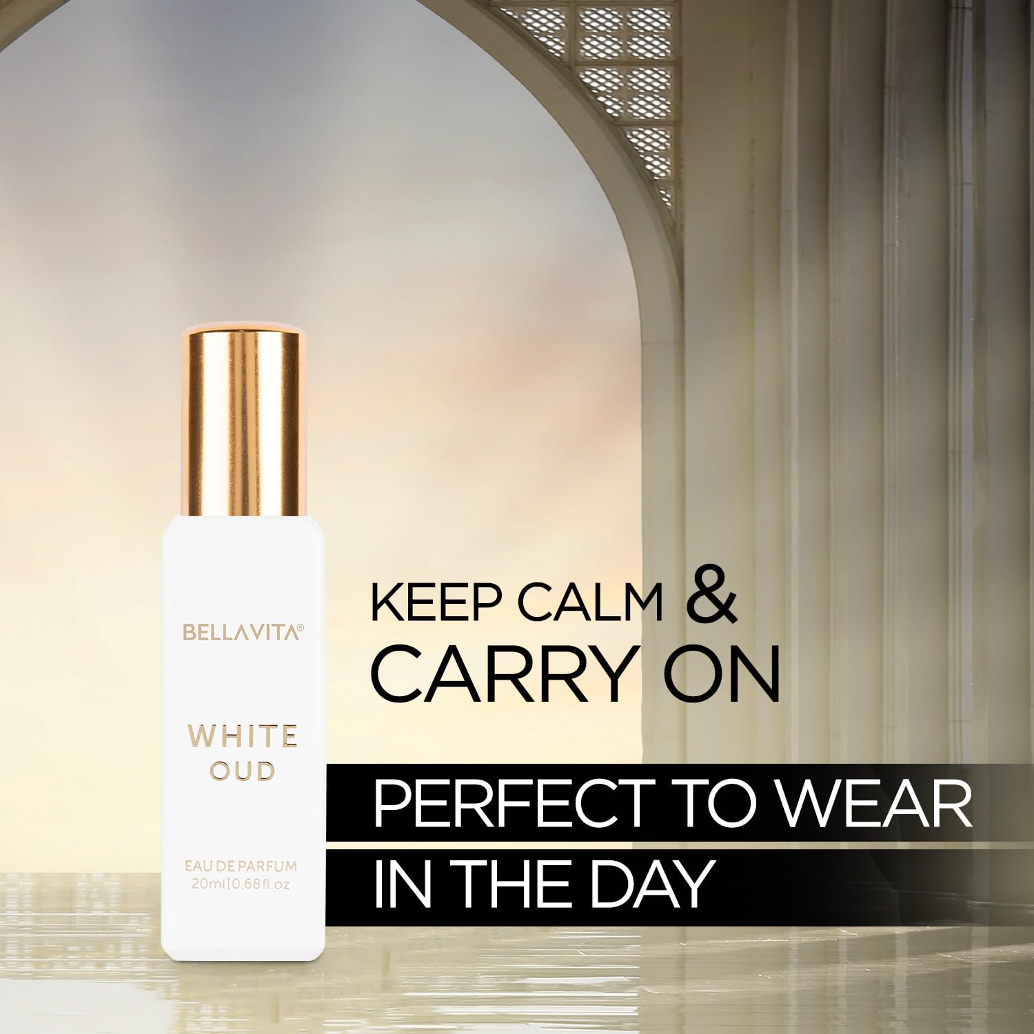 BELLAVITA CEO Man & White Oud Unisex | Long Lasting Perfume | Perfume for Man & Woman | EDP 2x20ml | Tonka, Agarwood & Orange | Woody, Spicy & Citrus Premium Fragrance