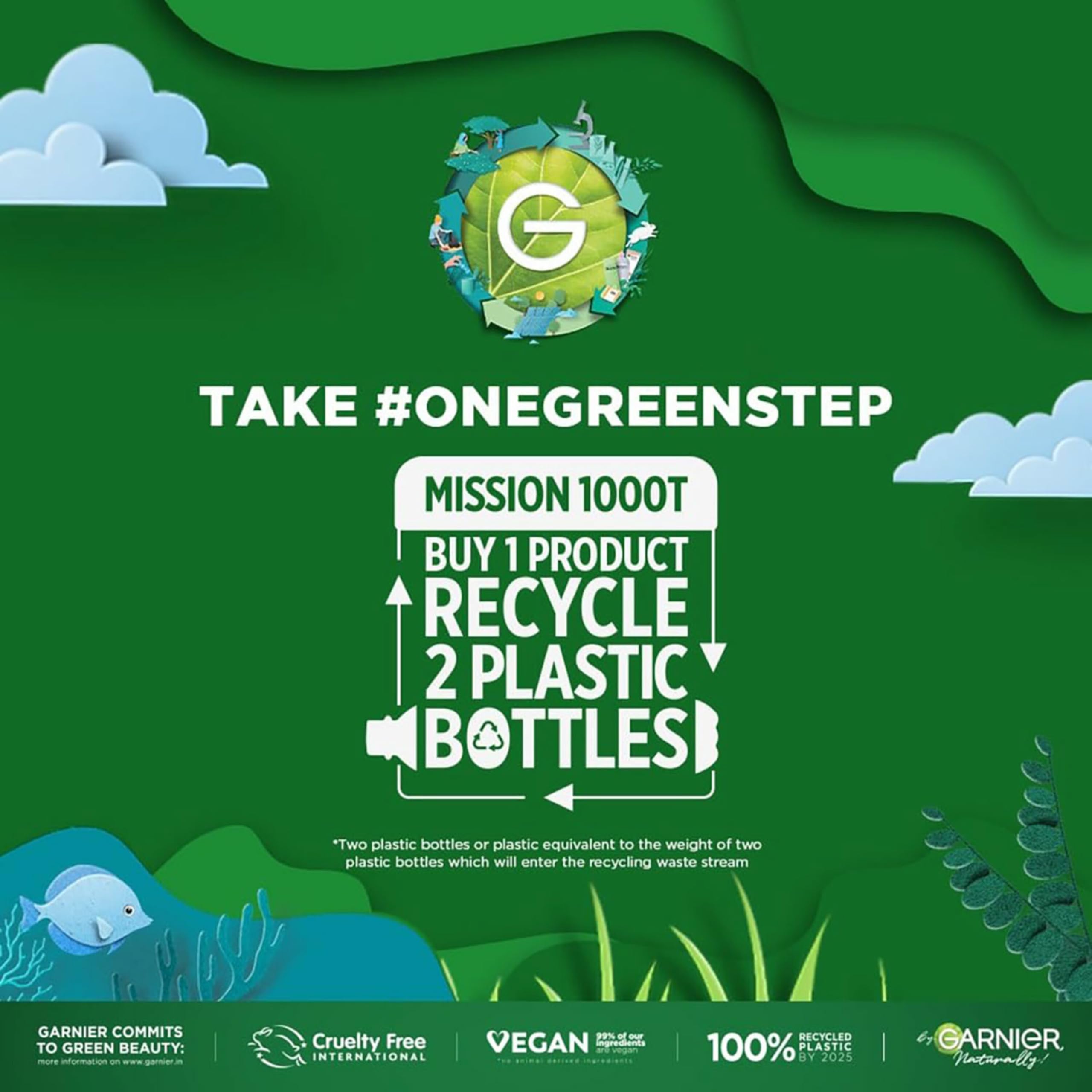 Garnier Skin Naturals Bright Complete Vitamin C Serum UV Cream, Vitamin C Day Cream for Sun Protection and Skin Brightening - Suitable For all Skin Types, 45g