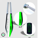 Jaspo SLOG Plastic Tennis Cricket Bat Full Size Bat (34” X 4.5” inch) for All Age Group (SLOG Cricket BAT) (SLOG)