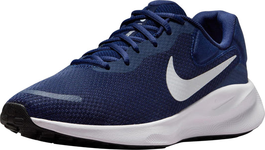 Nike Men Revolution 7 Midnight Navy/Pure Platinum-Black-White Running Shoes 8 UK