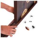 VOOY Door Bottom Sealing Strip Guard for Home | (39 inches, Pack of 3) | Door Stoppers | Door Seal | Door Closers | Sound-Proof Reduce Noise Energy Saving Weather Stripping | Waterproof (Brown/Black)