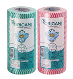 Origami Non-Woven Reusable & Washable Kitchen Towel Wipes (80 Wipes Per Roll, Total 160 Sheets)