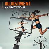 Kratos K9 Selfie Stick Tripod With Light, 67 inch /170CM Reinforced Tripod for Mobile Phone, Multi-Functional Bluetooth Long Selfie Stick for Travel,Vlogging,Compatible with iPhone and All Smartphones