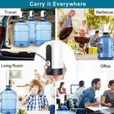 Konquer TimeS KTS Automatic Wireless Water Can Dispenser Pump for 20 Litre Bottle Can, with Low Noise & High Efficiency