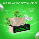 Beco Bamboo Facial Tissue Paper Box-Soft Pack | 100 pulls x 6 packs | Super Soft, Skin Friendly & Highly Absorbent Face Tissue Napkins | Car Tissues | 100% Natural & Ecofriendly | 2 ply-600 Pulls