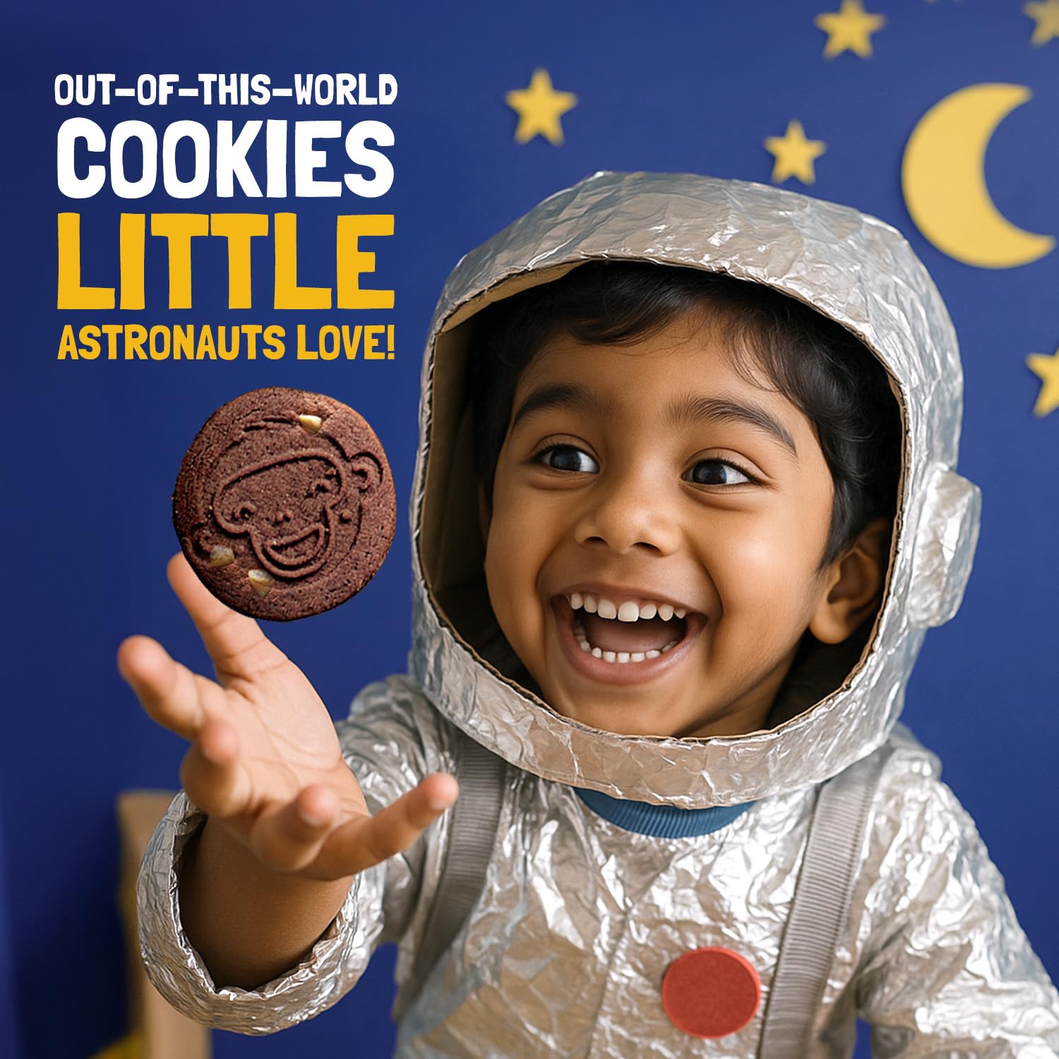 Slurrp Farm No Maida No Refined Sugar Assorted Pack of Cookies | Banana Oat, Choco Ragi and Milky Choco Chip | Healthy Cookies Made With Multigrains | Perfect for tiffins, travel or snack time | Pack of 3 x 80g