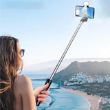 Kratos K9 Selfie Stick Tripod With Light, 67 inch /170CM Reinforced Tripod for Mobile Phone, Multi-Functional Bluetooth Long Selfie Stick for Travel,Vlogging,Compatible with iPhone and All Smartphones