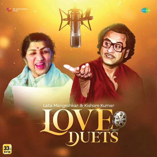 Saregama Vinyl Record - Love Duets - Lata Mangeshkar & Kishore Kumar