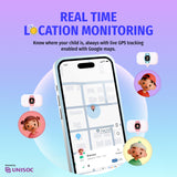 Noise Junior Explorer 2 Smart Watch for Kids with 4G SIM Compatible, 2-Way Video & Voice Calling, Geofencing, Real Time Location Monitoring via Google Maps, IP68, SOS Emergency Alerts (Frost Pop)