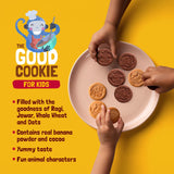 Slurrp Farm No Maida No Refined Sugar Assorted Pack of Cookies | Banana Oat, Choco Ragi and Milky Choco Chip | Healthy Cookies Made With Multigrains | Perfect for tiffins, travel or snack time | Pack of 3 x 80g