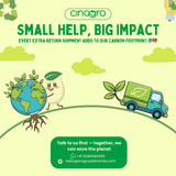 Cinagro Brass Spray Gun for 1/2 Inch Hose Pipe, Gardening, Car Wash, Bike Washing, High Pressure Water Sprayer Jet, Adjustable Washing Nozzle for Garden Hoses, Lawn Watering & Cleaning, 18 x 2.7 cm