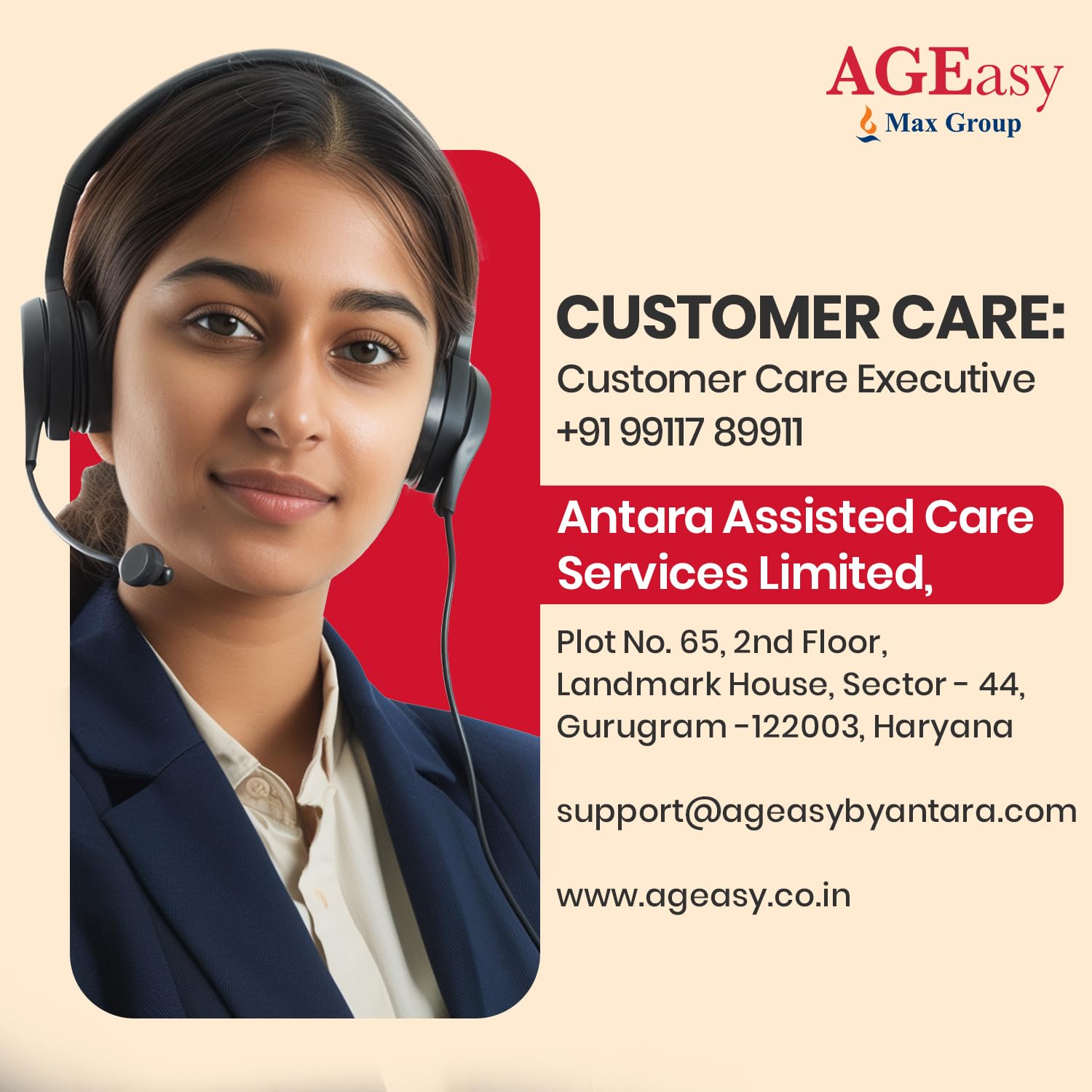 Antara AGEasy Walking Stick with SOS Alarm Button for Men & Women | Walking Cane for Old People | Walk Stick with Adjustable Height | Support Stick (Foldable Walking Stick with SOS Alarm)