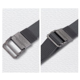 ZORO Grey Nylon Woven Fabric Belt for Men | NB-610 (BROWN)