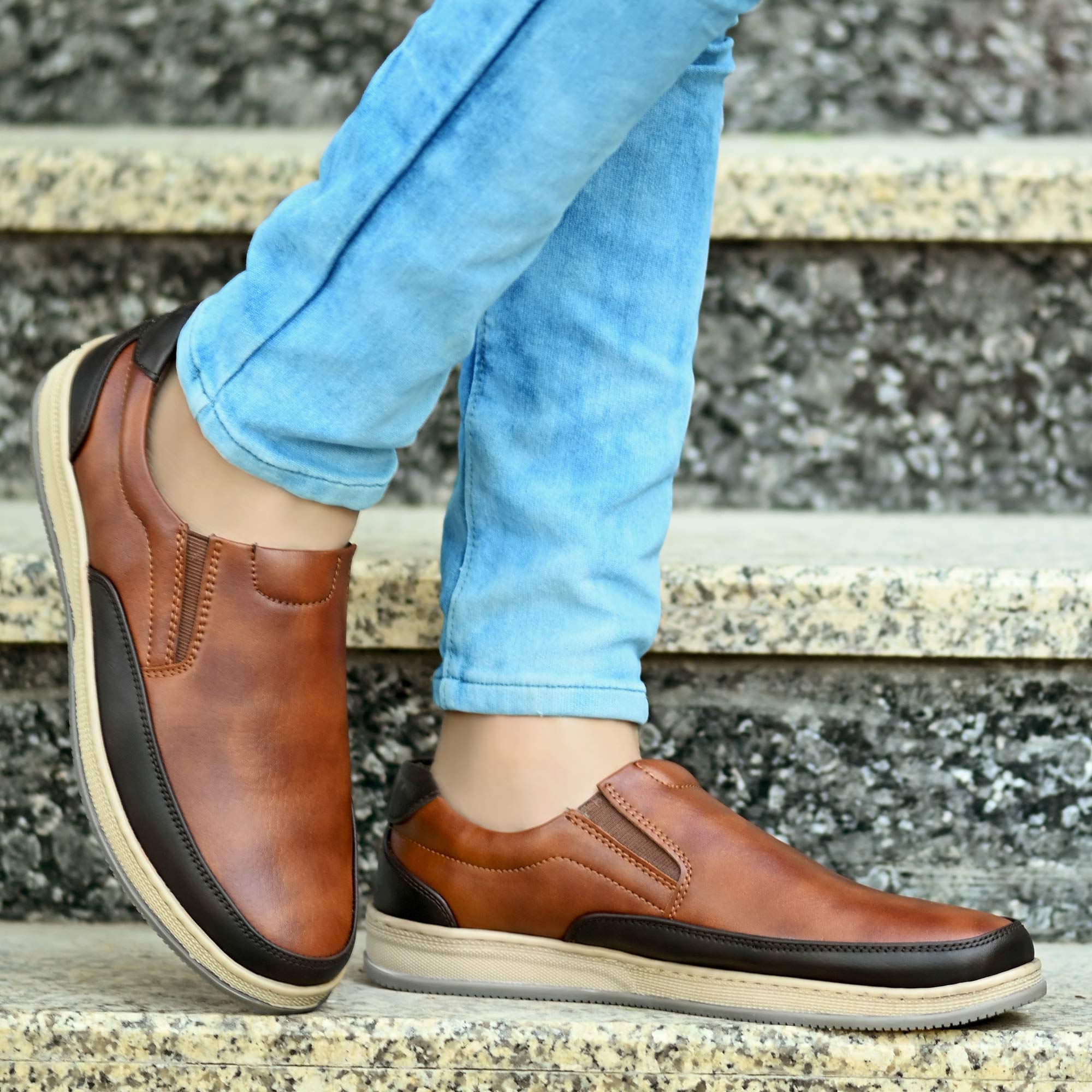 Centrino Loafers for Men Causal | Casual Shoes for Men | Soft Cushioned Insole| Moccasins | Lighweight Shoes (3392)