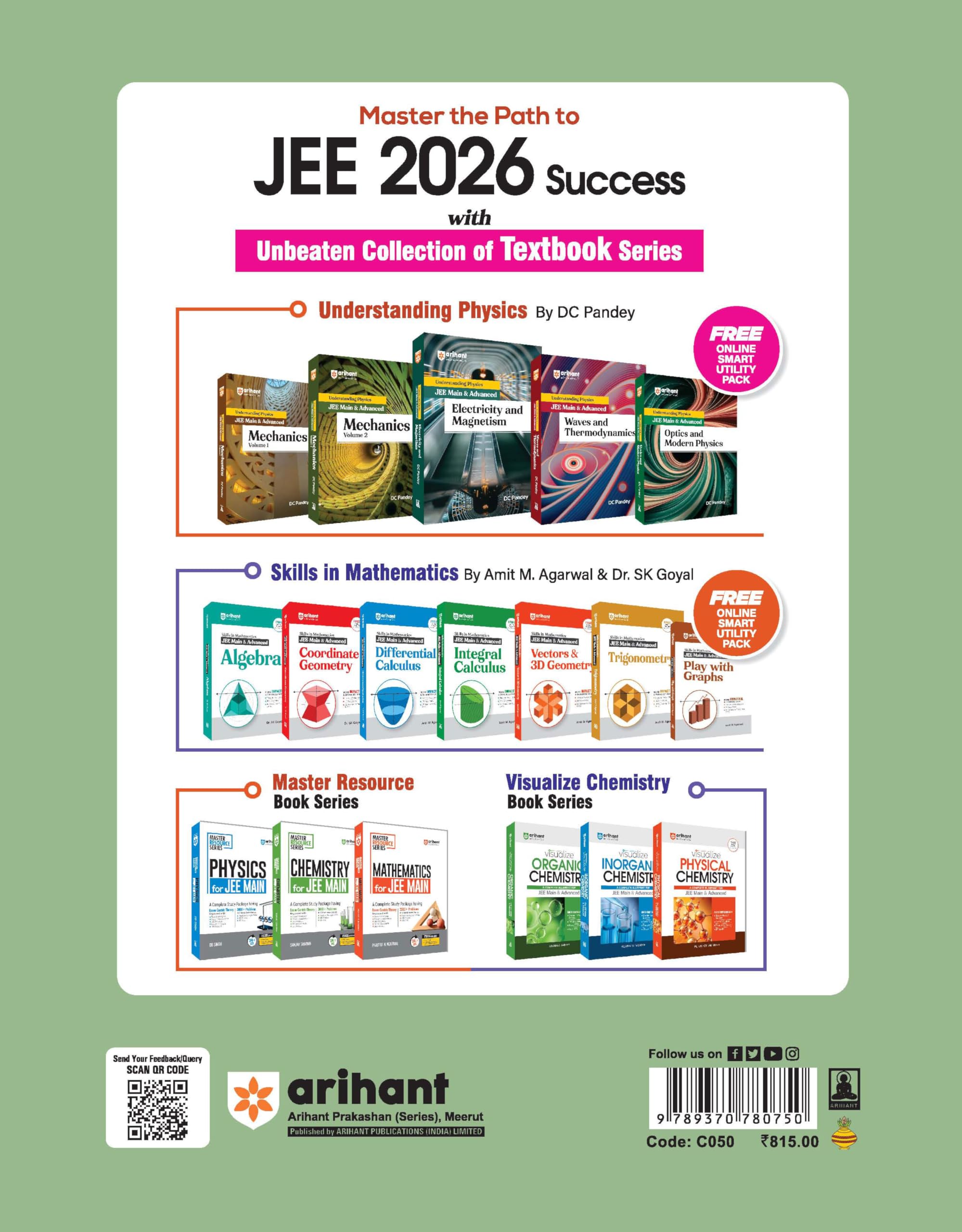 Arihant 48 Years IIT-JEE Chemistry | Chapterwise and Topicwise Solved Papers | Advanced (2025–1978) and Main (2025–2013) | Key Concepts and Quick ... IIT-JEE Chapterwise Solved Papers Series)