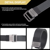 ZORO Grey Nylon Woven Fabric Belt for Men | NB-610 (BROWN)