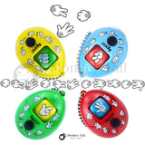 MONKEYTAIL 10 Pcs Rock Paper Scissors Game Key Chains - Birthday Return Gift