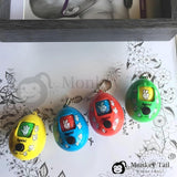 MONKEYTAIL 10 Pcs Rock Paper Scissors Game Key Chains - Birthday Return Gift