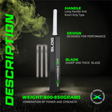 Jaspo SLOG Plastic Tennis Cricket Bat Full Size Bat (34” X 4.5” inch) for All Age Group (SLOG Cricket BAT) (SLOG)