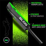 Jaspo SLOG Plastic Tennis Cricket Bat Full Size Bat (34” X 4.5” inch) for All Age Group (SLOG Cricket BAT) (SLOG)