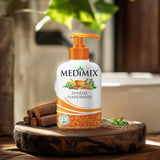 Medimix Sandal Liquid Handwash 500g Bottle (1 + 1 Combo Pack) | Ideal for Germ Protection, Soft & Moisturized Hands | Harsh Chemical-Free | Enriched with 18 Exotic Herbs
