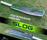Jaspo SLOG Plastic Tennis Cricket Bat Full Size Bat (34” X 4.5” inch) for All Age Group (SLOG Cricket BAT) (SLOG)